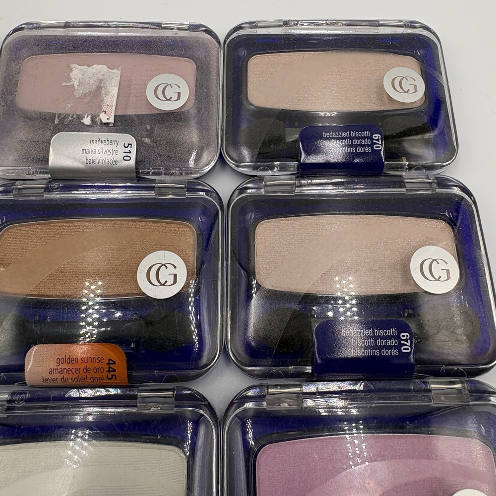 Lot Of 20 Vintage 2000"s Cover Girl Eye Enhancers Single Shadows Various Colors - Picture 3 of 16